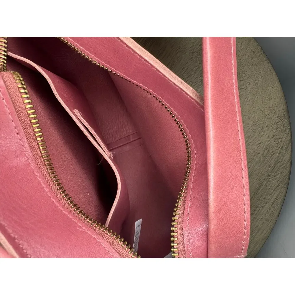 Madewell Sydney Zip Top Pink Crossbody Bag